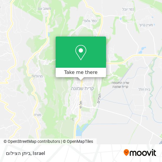 ביתן הצילום map