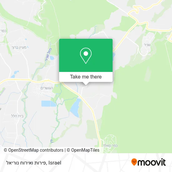 Карта פירות ואירוח נוריאל
