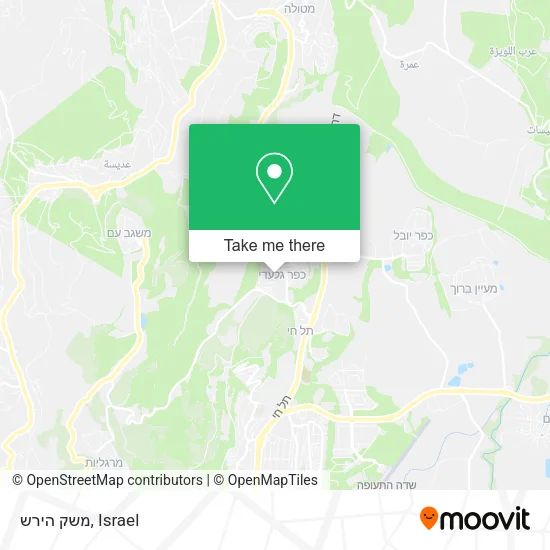 Карта משק הירש
