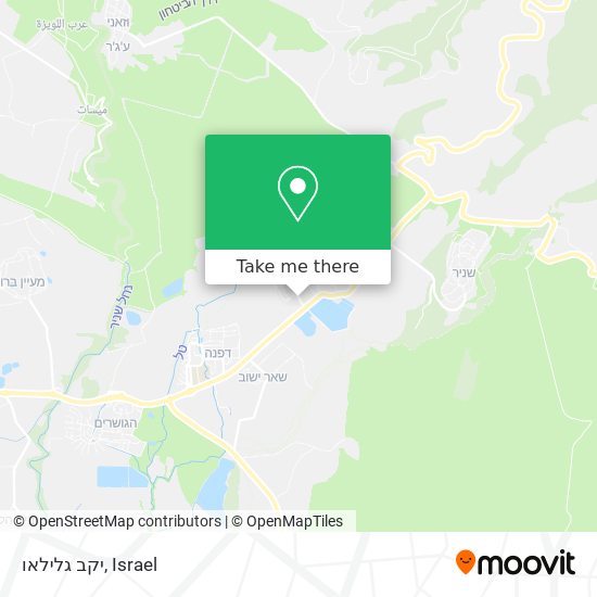 יקב גלילאו map