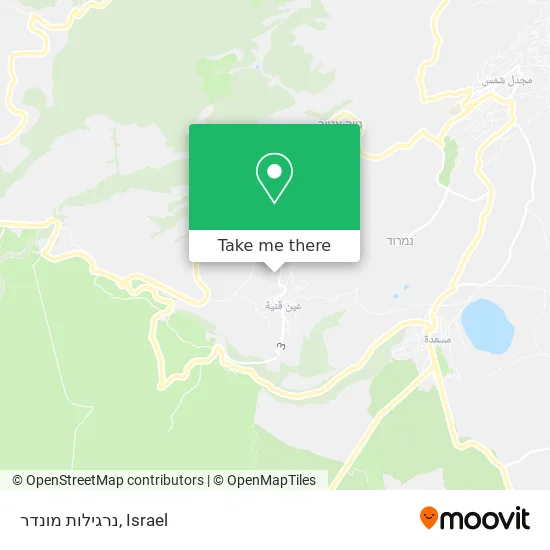 Карта נרגילות מונדר