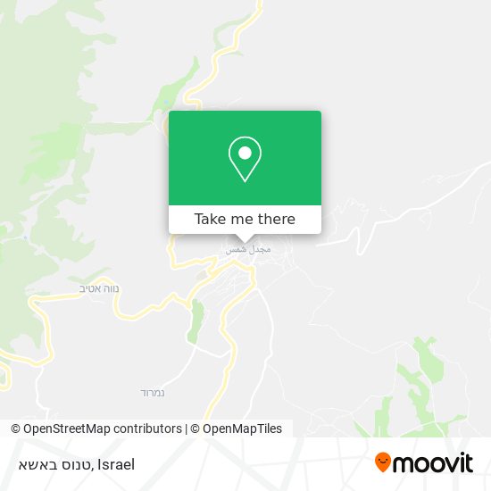 טנוס באשא map
