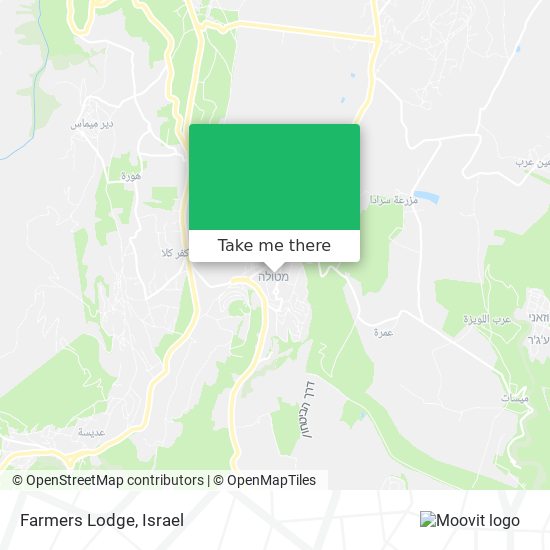 Farmers Lodge map