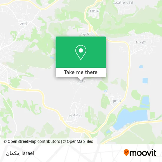 Карта مكمان