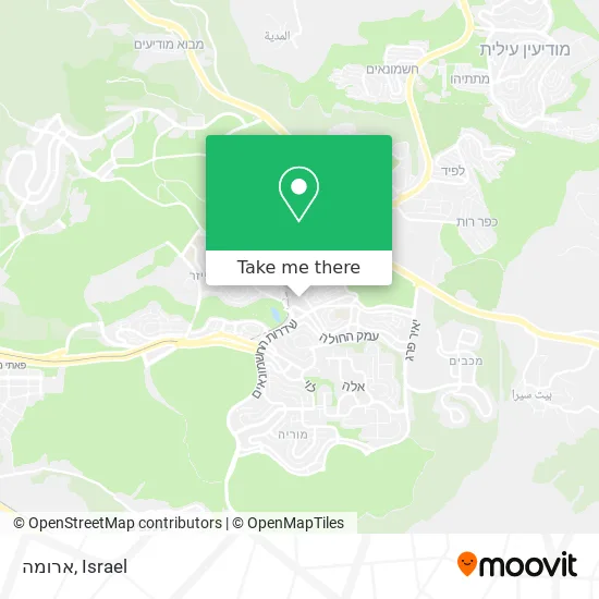ארומה map