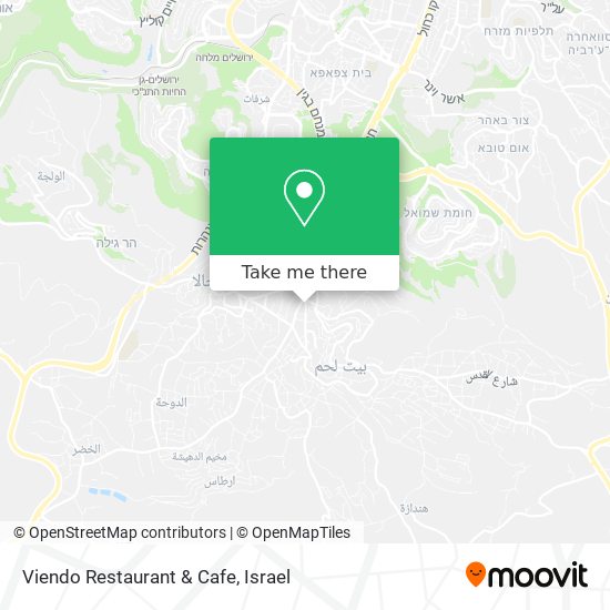 Viendo Restaurant & Cafe map