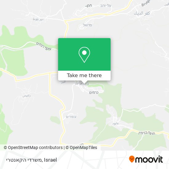 משרדי הקאנטרי map