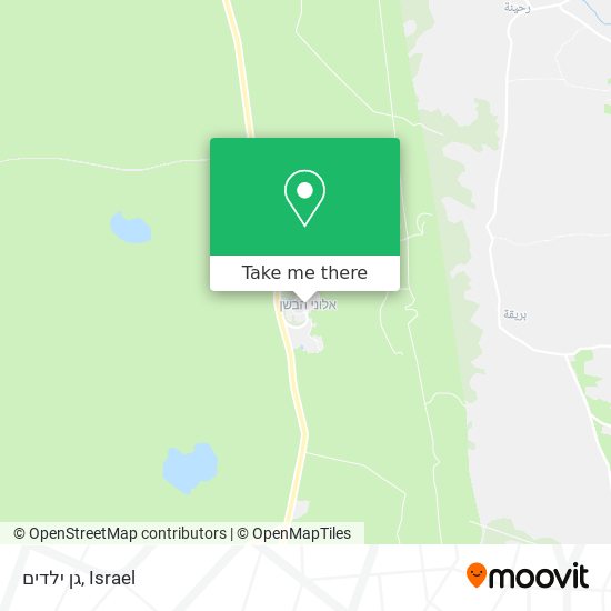 גן ילדים map