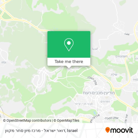 Карта דואר ישראל - מרכז מיון סחר מקוון