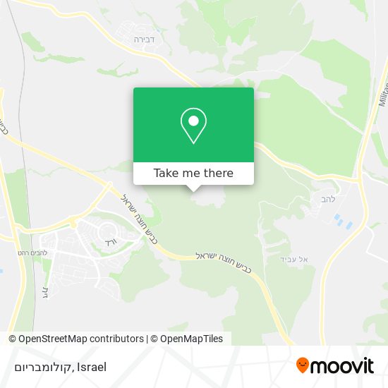 קולומבריום map