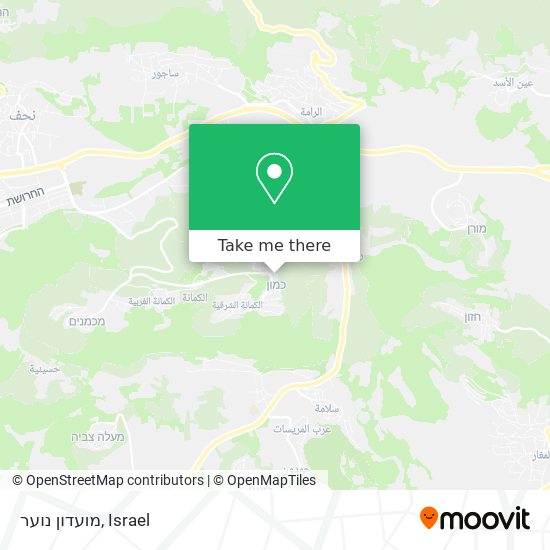 מועדון נוער map