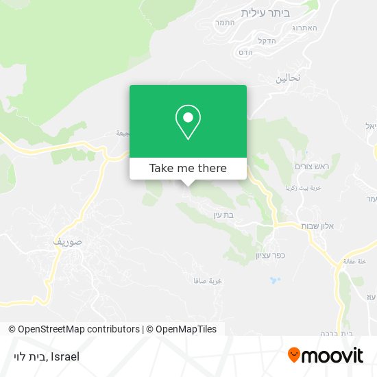 Карта בית לוי