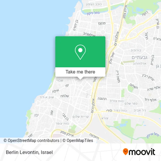 Карта Berlin Levontin