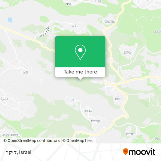 קיקר map