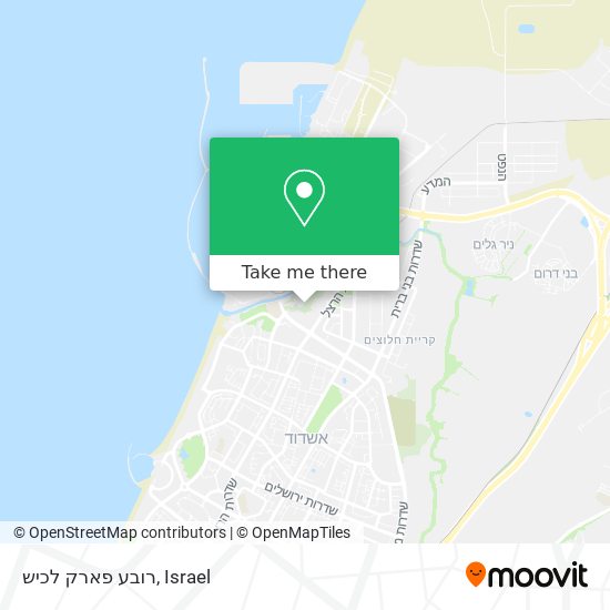 רובע פארק לכיש map
