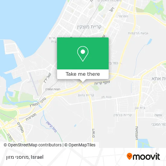 Карта מחסני מזון