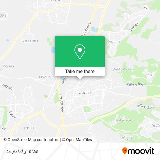 زادنا ماركت map
