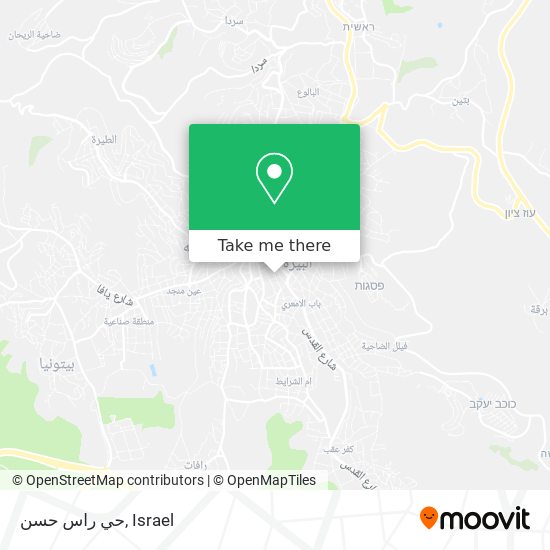Карта حي راس حسن
