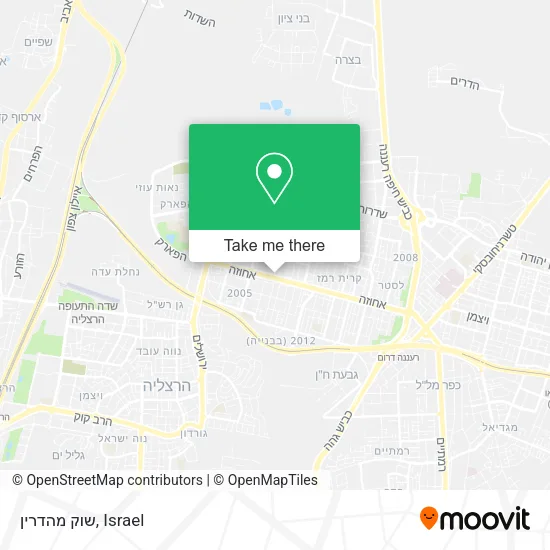 Карта שוק מהדרין
