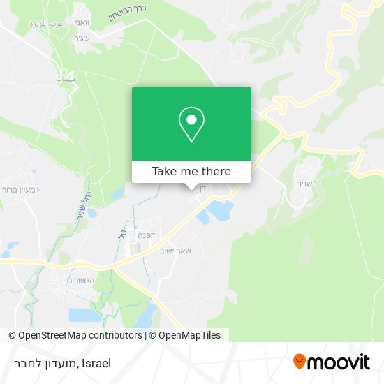 מועדון לחבר map