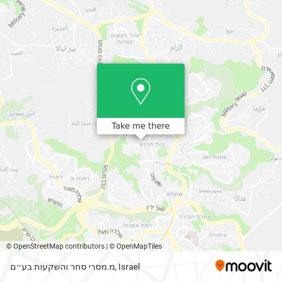 מ.מסרי סחר והשקעות בע״ם map