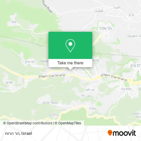Карта הר הרוח