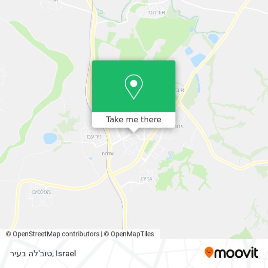 טוב'לה בעיר map