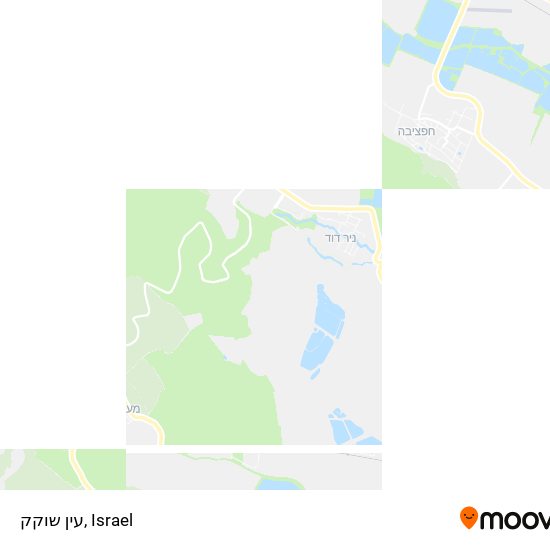 עין שוקק map