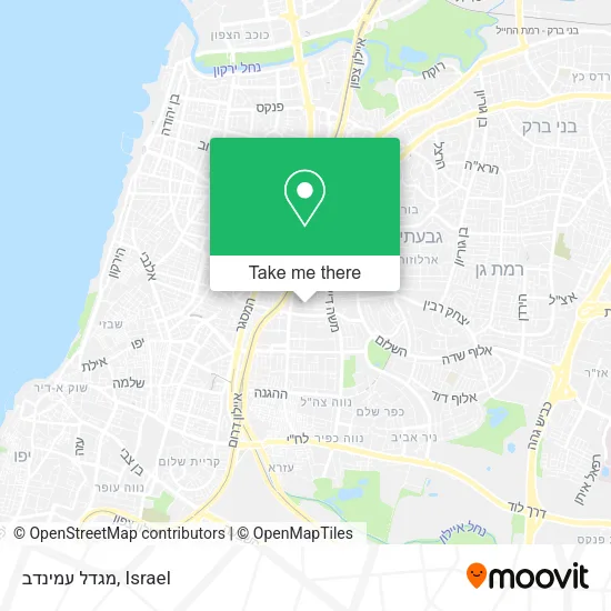 Карта מגדל עמינדב