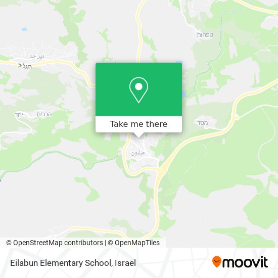 Eilabun Elementary School map