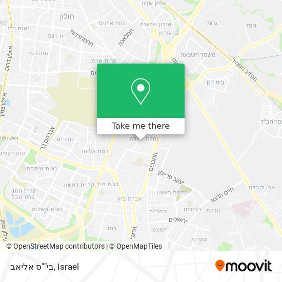 בי""ס אליאב map