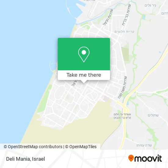 Карта Deli Mania