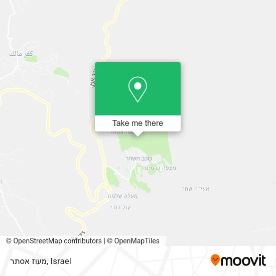 Карта מעוז אסתר