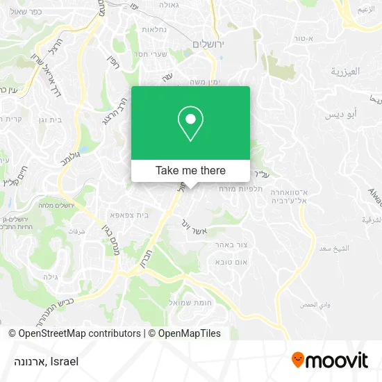Карта ארנונה