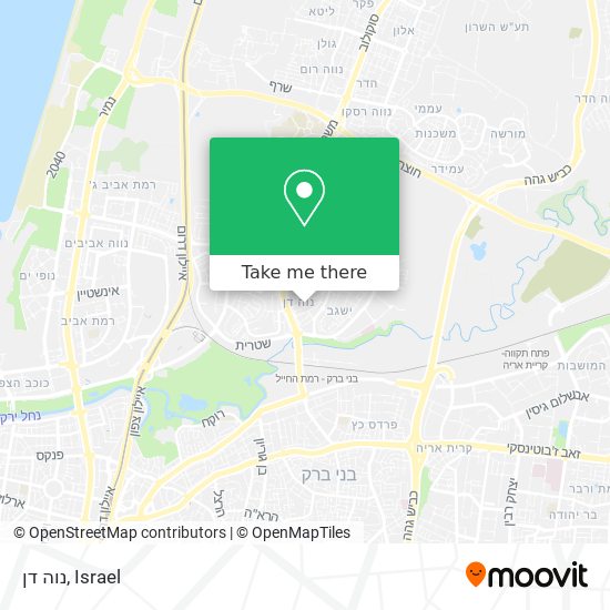 Карта נוה דן