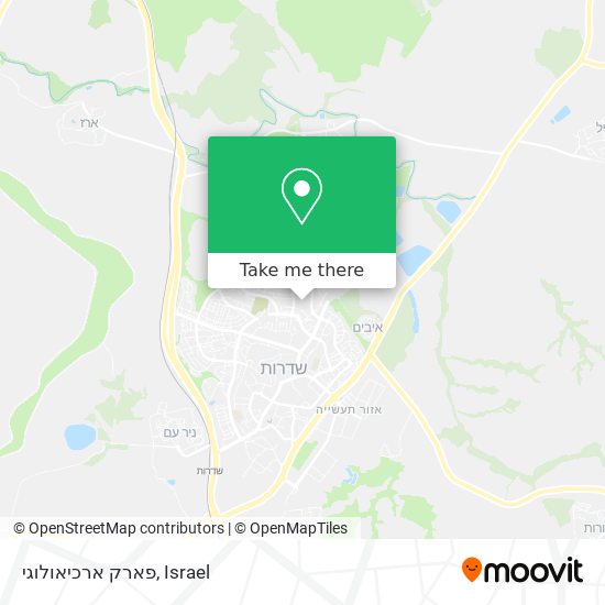 פארק ארכיאולוגי map