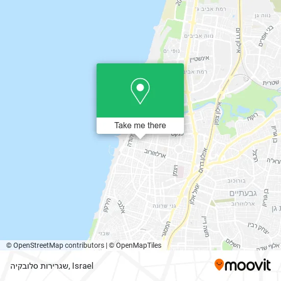 Карта שגרירות סלובקיה