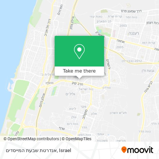 אנדרטת שבעת המייסדים map