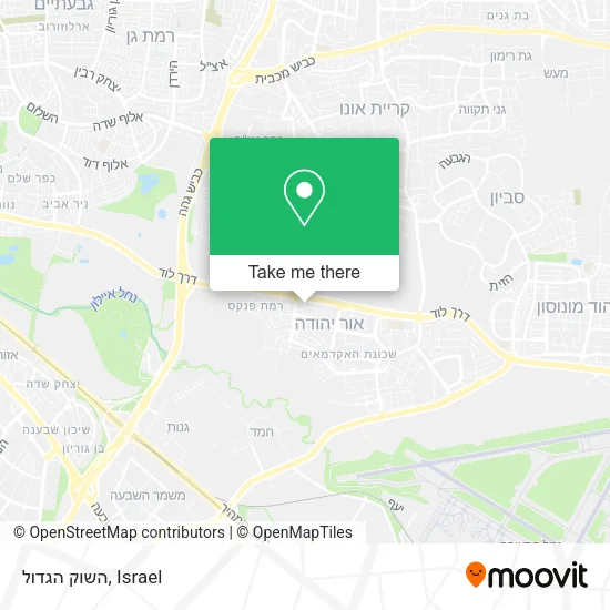 Карта השוק הגדול