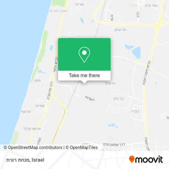Карта מנחת רונית