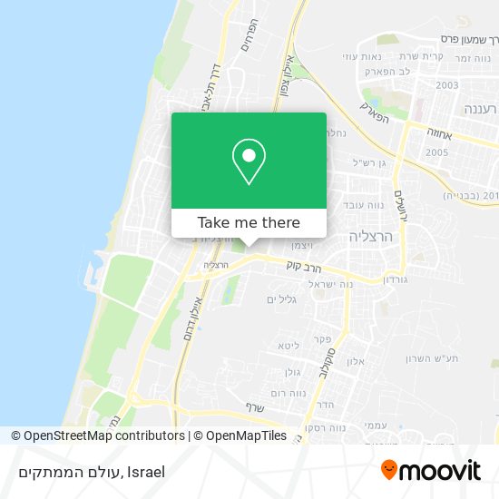 עולם הממתקים map