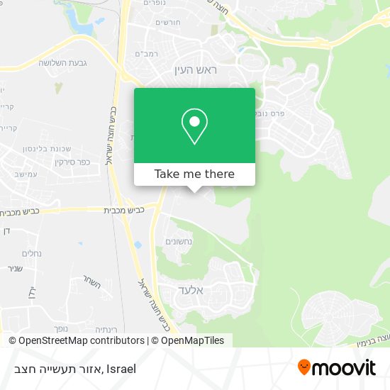 אזור תעשייה חצב map