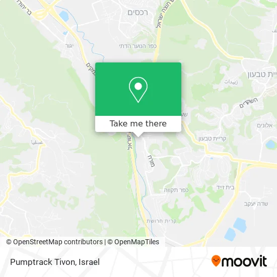 Карта Pumptrack Tivon