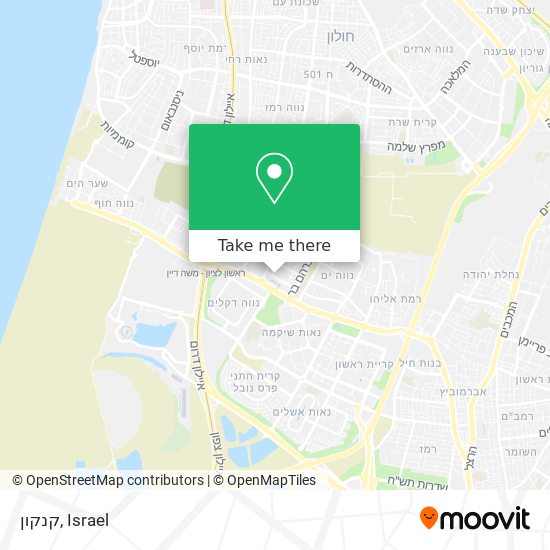 קנקון map