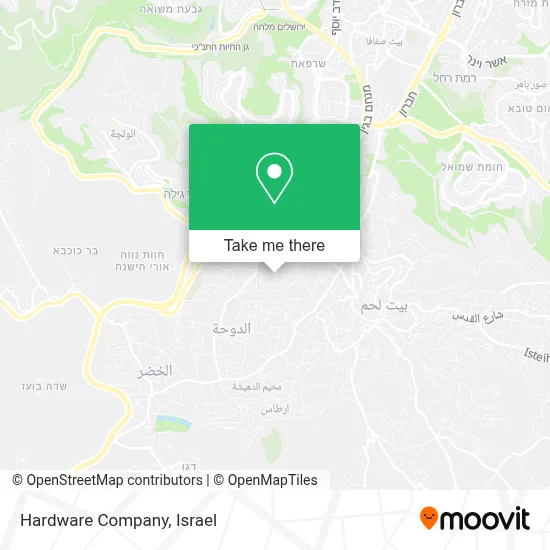 Hardware Company map