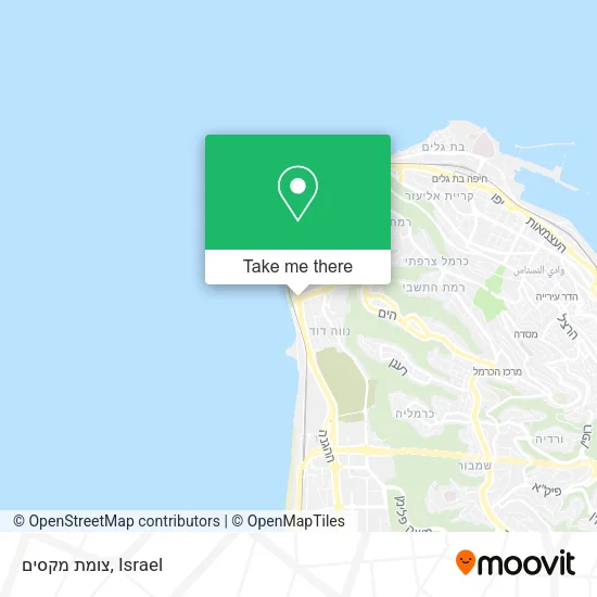 Карта צומת מקסים