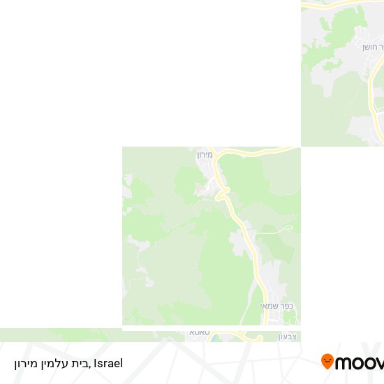 בית עלמין מירון map