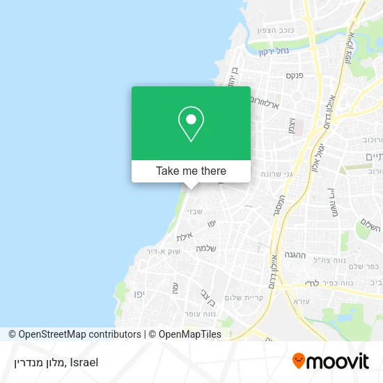Карта מלון מנדרין