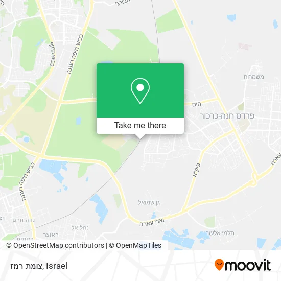 Карта צומת רמז