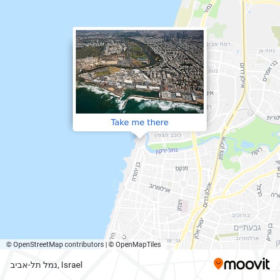 נמל תל-אביב map